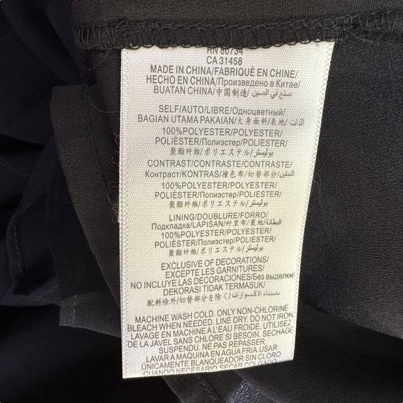 BCBGeneration Women Black Pleated Cutout Sequin Sleeveless A-Line Maxi Dress - Picture 10 of 11